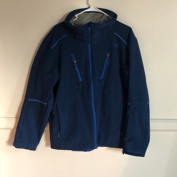 The North Face Other - North face blue soft shell jacket
